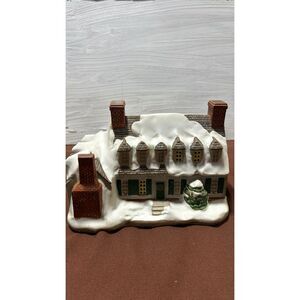 Lighted Christmas Village Hawthorne Market Square Tavern 1995 #2230A